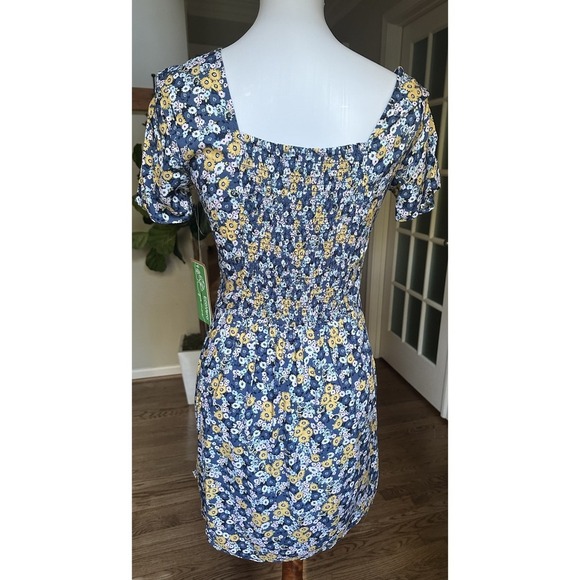 Vans Deco Ditsy Blue Floral Dress - Women's Small - Picture 7 of 10